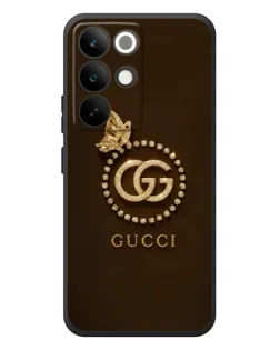 Чохол для Realme C85 Pro з картинкою «Gucci — золотий метелик»
