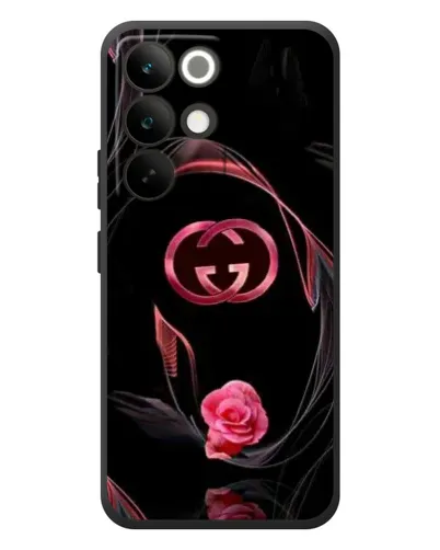 Чохол для Realme C85 Pro з картинкою «Gucci — неонова троянда»