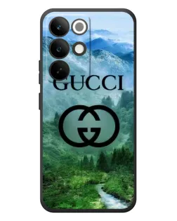 Чохол для Realme C85 Pro з картинкою «Gucci — гірський пейзаж»