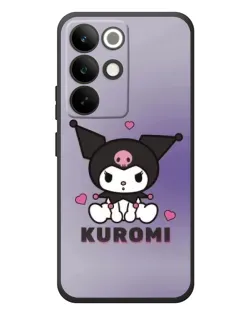 Чохол для Realme C85 Pro з картинкою «Kuromi — фіолетовий арт»
