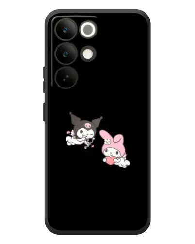Чохол для Realme C85 Pro з картинкою «My Melody та Kuromi»