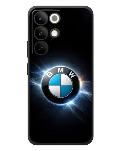 Чохол для Realme C85 Pro з картинкою «BMW — неонове сяйво»