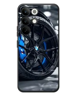 Чохол для Realme C85 Pro з картинкою «Колесо BMW зблизька»