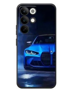 Чохол для Realme C85 Pro з картинкою «Блакитна BMW M4»