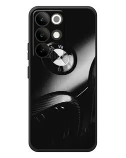 Чохол для Realme C85 Pro з картинкою «Емблема BMW — макро»