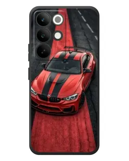 Чохол для Realme C85 Pro з картинкою «BMW на червоній доріжці»