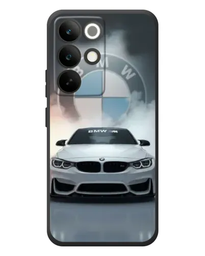 Чехол для Realme C85 Pro с картинкой «BMW в белом дыму» Чехол для Realme C85 Pro с картинкой «BMW в белом дыму»