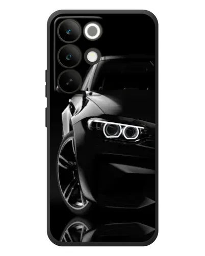 Чехол для Realme C85 Pro с картинкой «Черная BMW — профиль» Чехол для Realme C85 Pro с картинкой «Черная BMW — профиль»