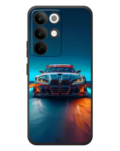 Чохол для Realme C85 Pro з картинкою «BMW — вогні неону» Чохол для Realme C85 Pro з картинкою «BMW — вогні неону»