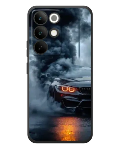 Чехол для Realme C85 Pro с картинкой «BMW M-Power — абстракция» Чехол для Realme C85 Pro с картинкой «BMW M-Power — абстракция»