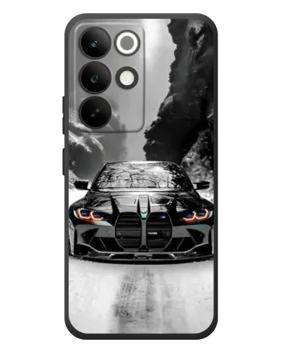 Чехол для Realme C85 Pro с картинкой «BMW — акварельный дрифт» Чехол для Realme C85 Pro с картинкой «BMW — акварельный дрифт»