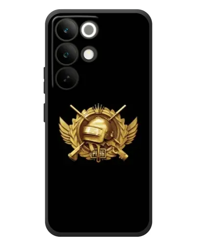 Чохол для Realme C85 Pro з картинкою «PUBG — помаранчевий градієнт»