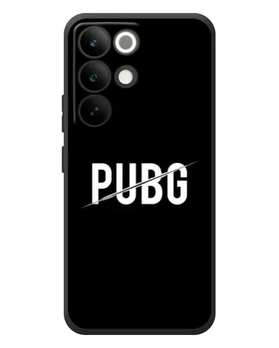 Чохол для Realme C85 Pro з картинкою «PUBG — білий логотип»
