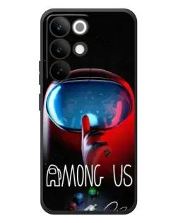 Чохол для Realme C85 Pro з картинкою «Червоний імпостер — макро»