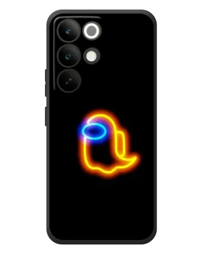 Чохол для Realme C85 Pro з картинкою «Among Us неонове сяйво»