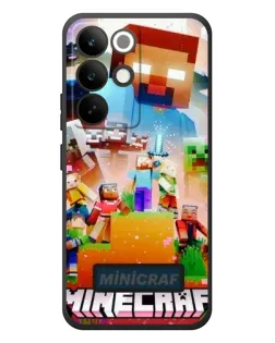 Чохол для Realme C85 Pro з картинкою «Minecraft герої гри»