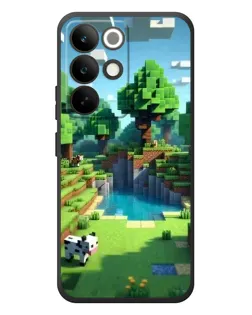 Чохол для Realme C85 Pro з картинкою «Minecraft літній день»