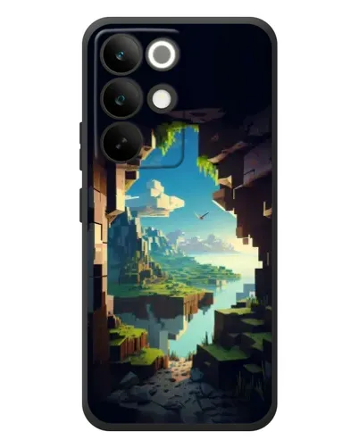 Чохол для Realme C85 Pro з картинкою «Вид з печери»