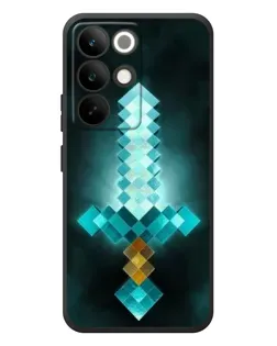 Чохол для Realme C85 Pro з картинкою «Алмазний меч неон»