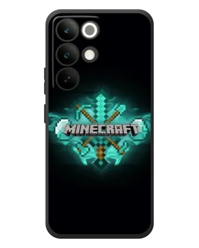 Чохол для Realme C85 Pro з картинкою «Minecraft Diamond лого»