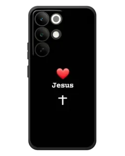 Чохол для Realme C85 Pro з картинкою «Серце - Jesus»