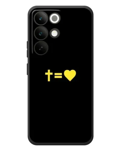 Чохол для Realme C85 Pro з картинкою «Серце та Хрест»
