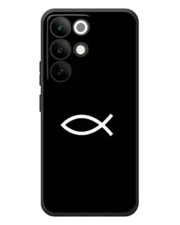 Чехол для Realme C85 Pro с картинкой «Символ рыбы Jesus»