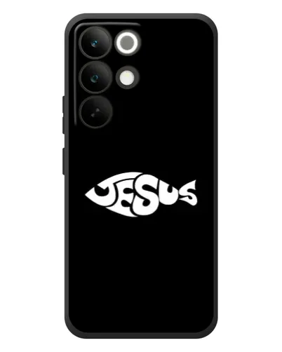 Чехол для Realme C85 Pro с картинкой «Рыба Jesus» Чехол для Realme C85 Pro с картинкой «Рыба Jesus»