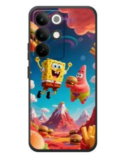 Чохол для Realme C85 Pro з картинкою «Космічний фастфуд»