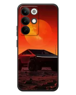 Чохол для Realme C85 Pro з картинкою «Cybertruck на Марсі»
