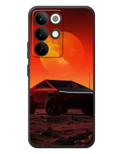 Чохол для Realme C85 Pro з картинкою «Cybertruck на Марсі»