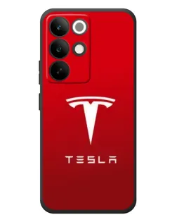 Чохол для Realme C85 Pro з картинкою «Tesla Red Classic»