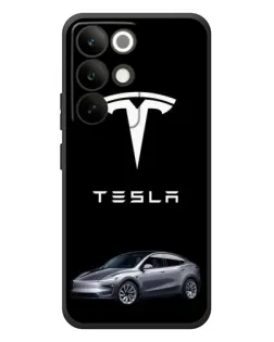 Чохол для Realme C85 Pro з картинкою «Tesla Model Y»