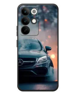 Чохол для Realme C85 Pro з картинкою «Mercedes — нічне місто»