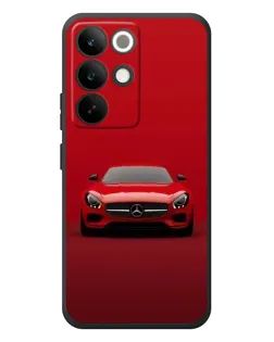 Чохол для Realme C85 Pro з картинкою «Червоний Mercedes AMG»