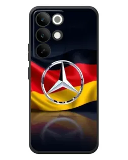 Чохол для Realme C85 Pro з картинкою «Mercedes — прапор Німеччини»