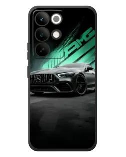 Чохол для Realme C85 Pro з картинкою «Темний Mercedes AMG»