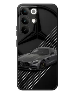 Чохол для Realme C85 Pro з картинкою «Mercedes AMG — графіка»