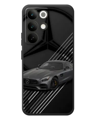 Чохол для Realme C85 Pro з картинкою «Mercedes AMG — графіка»