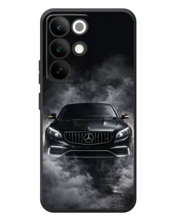 Чохол для Realme C85 Pro з картинкою «Mercedes у диму»