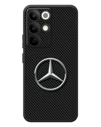 Чохол для Realme C85 Pro з картинкою «Карбоновий Mercedes стиль»