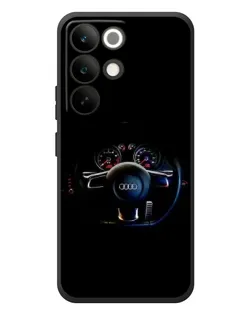 Чохол для Realme C85 Pro з картинкою «Салон Audi — кермо»