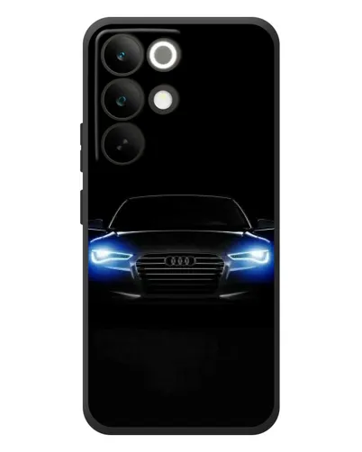 Чохол для Realme C85 Pro з картинкою «Audi в неоні»