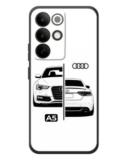 Чохол для Realme C85 Pro з картинкою «Audi — контрастний дизайн»