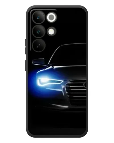 Чохол для Realme C85 Pro з картинкою «Неоновий погляд Audi»