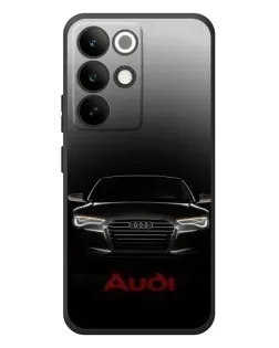 Чохол для Realme C85 Pro з картинкою «Audi — градієнтний контур»