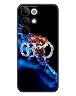 Чохол для Realme C85 Pro з картинкою «Енергія лого Audi»