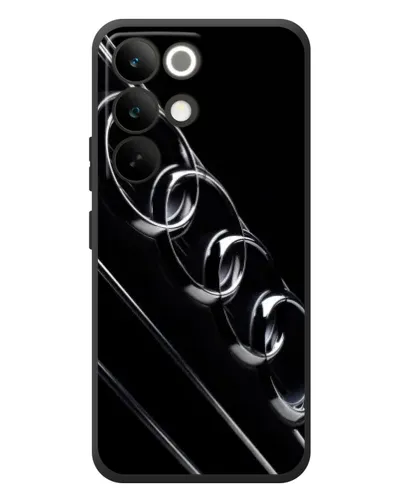 Чохол для Realme C85 Pro з картинкою «Audi — абстрактні кільця»