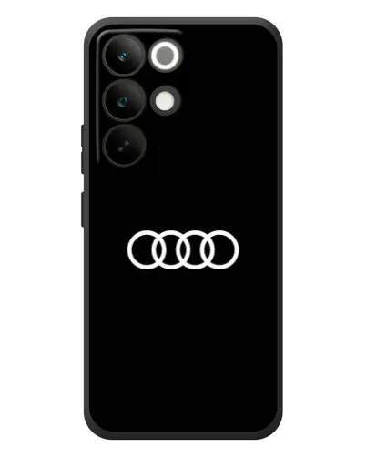 Чохол для Realme C85 Pro з картинкою «Audi White Logo»