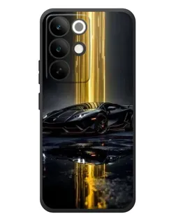 Чохол для Realme C85 Pro з картинкою «Нічний Lamborghini драйв»